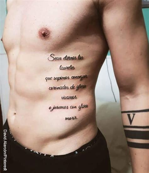 tatuaje frase columna hombre|Frases para tatuajes hombres